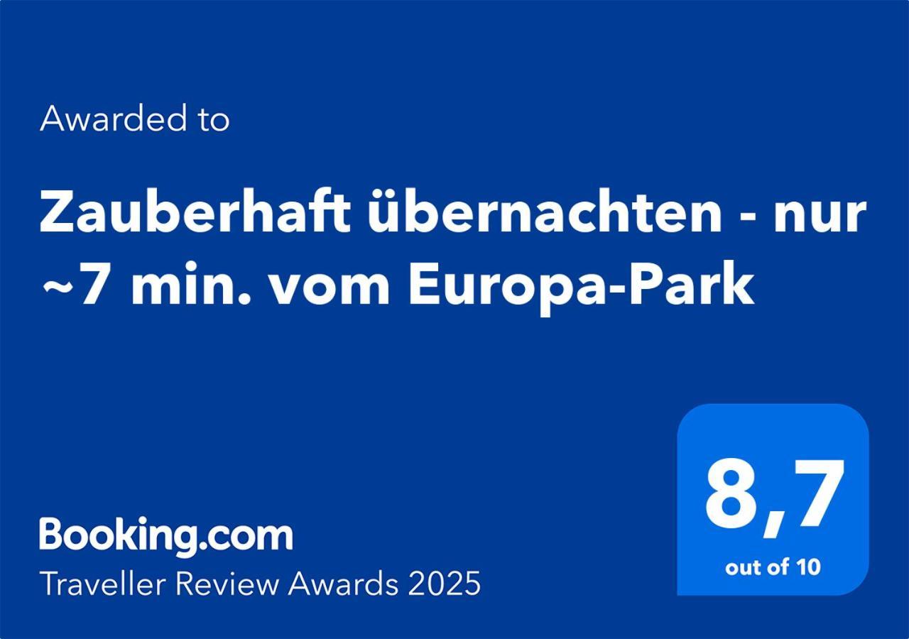 Zauberhaft Uebernachten - Nur 7 Min Vom Europa-Park 埃滕海姆 外观 照片